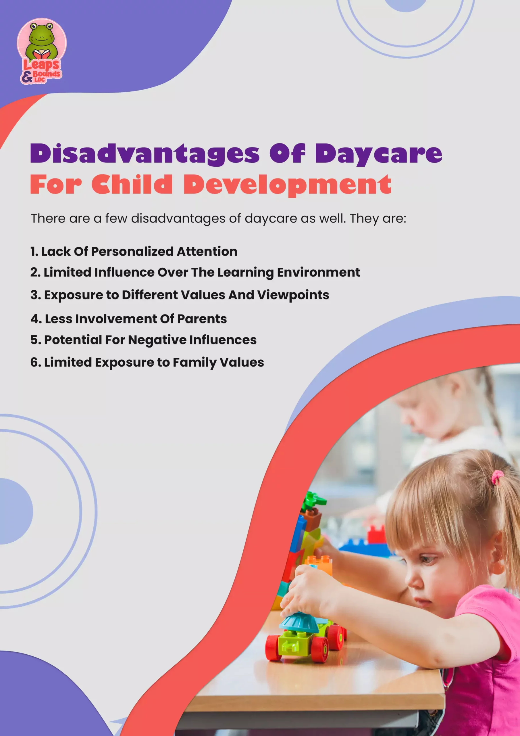 Disadvantages Of Daycare For Child Development